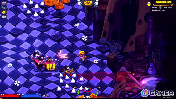 悪夢と混沌がカラフルに入り交じる協力型アクションRPG「Gloom Punks」がSteam Next Festに登場！の画像4