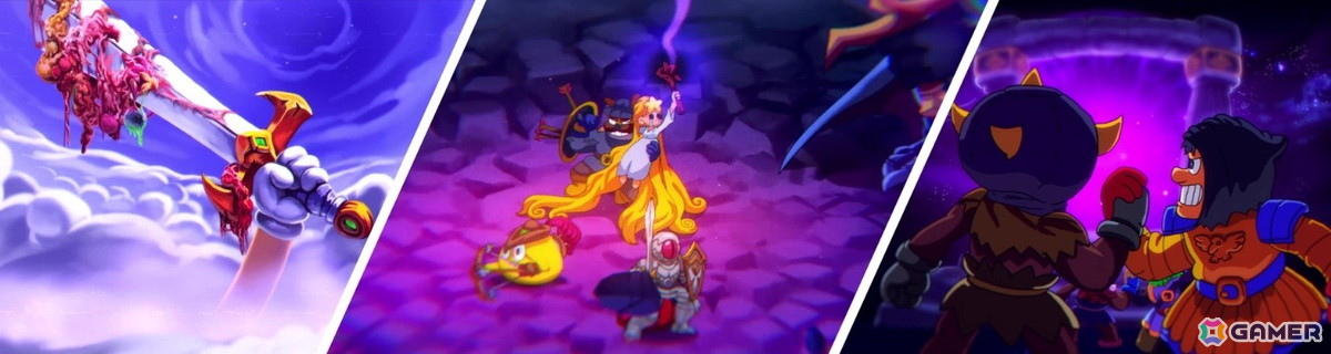 悪夢と混沌がカラフルに入り交じる協力型アクションRPG「Gloom Punks」がSteam Next Festに登場！の画像
