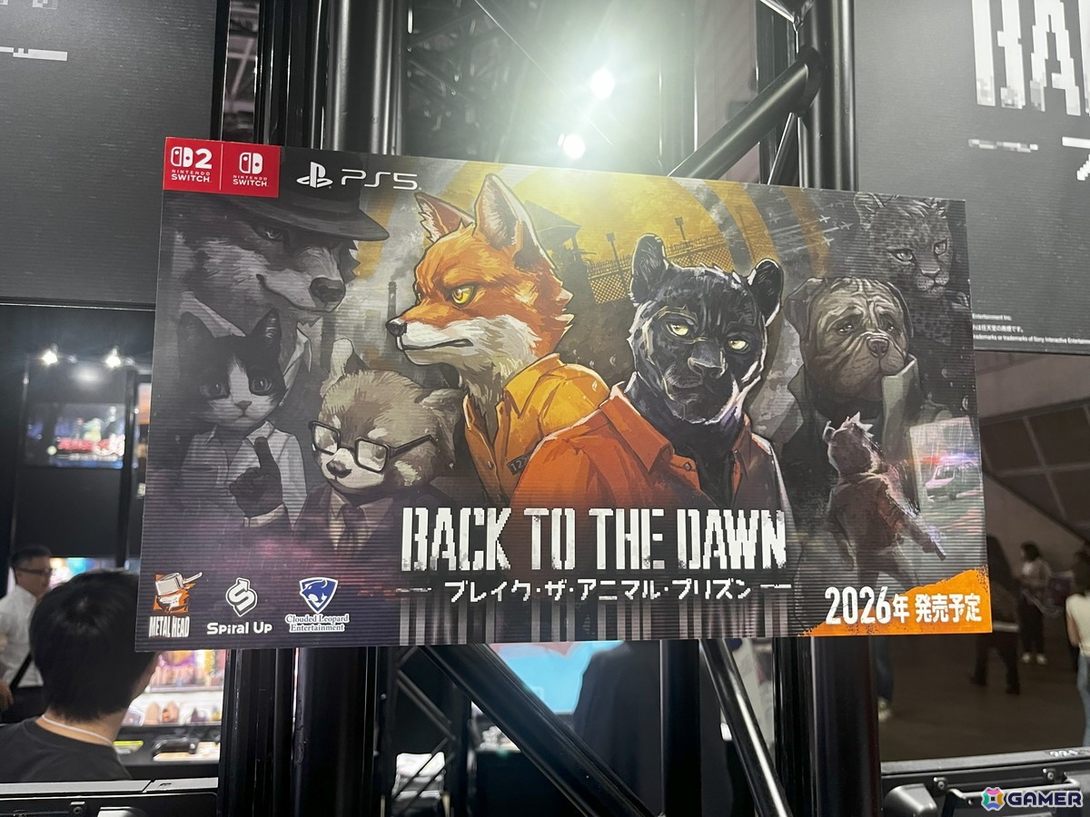 「Back to the Dawn ~ブレイク・ザ・アニマル・プリズン~」試遊レポート:どうぶつ×ハードボイルド、「ディスコ エリジウム」も彷彿とさせるサスペンス脱獄RPG【TGS2025】の画像