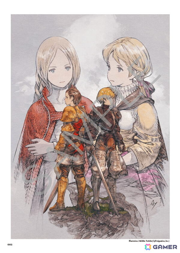 「ファイナルファンタジータクティクス」公式画集「The Art of FINAL FANTASY TACTICS THE IVALICE CHRONICLES」が10月2日に発売！の画像