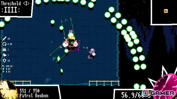 時間停止で容赦ない弾幕攻撃を避けるアクションローグライク「タイムスナッチャーハンディー」がSteam Nextフェスに出展！の画像4