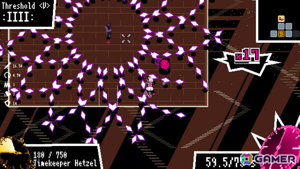 時間停止で容赦ない弾幕攻撃を避けるアクションローグライク「タイムスナッチャーハンディー」がSteam Nextフェスに出展！の画像8