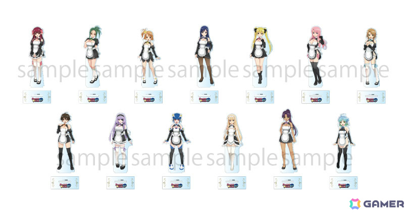 「ドリームクラブ×ゲーマーズ POP UP SHOP」が10月4日より開催！亜麻音たち13キャラのキスマーク付きチェキ風カードなどが登場の画像