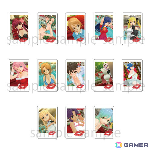 「ドリームクラブ×ゲーマーズ POP UP SHOP」が10月4日より開催！亜麻音たち13キャラのキスマーク付きチェキ風カードなどが登場の画像