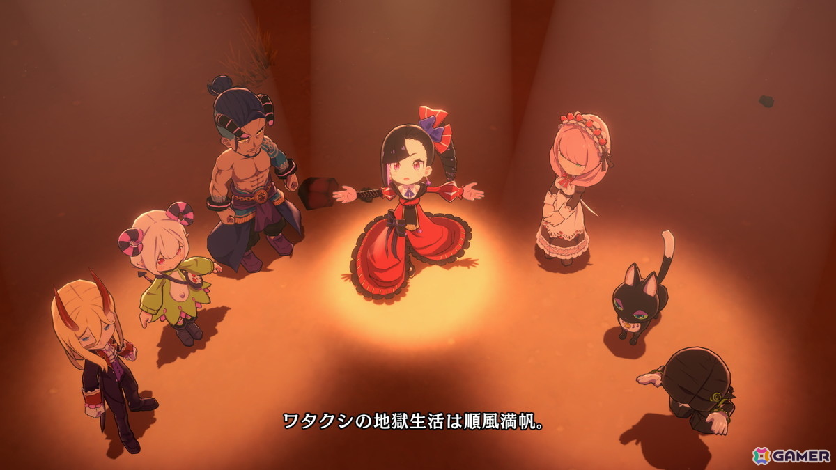 「エトランジュ オーヴァーロード」は新川宗平氏のこれまでの多彩な縁が紡がれた新作タイトル!SUSHIレーンからアイテムやギミックが流れてくるシステムが秀逸でおもしろい【TGS2025】の画像