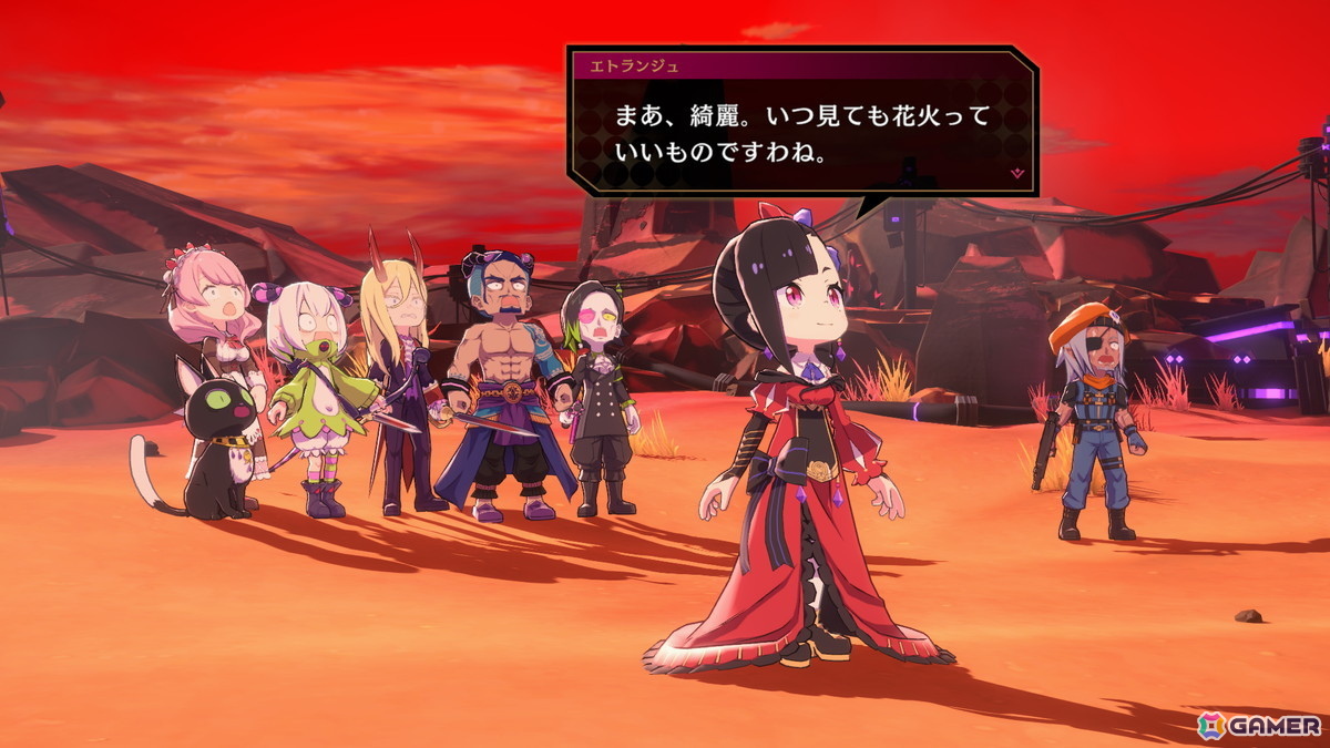 「エトランジュ オーヴァーロード」は新川宗平氏のこれまでの多彩な縁が紡がれた新作タイトル!SUSHIレーンからアイテムやギミックが流れてくるシステムが秀逸でおもしろい【TGS2025】の画像