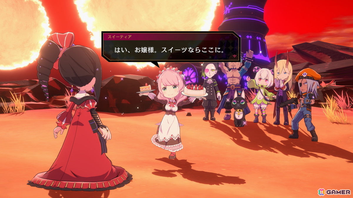 「エトランジュ オーヴァーロード」は新川宗平氏のこれまでの多彩な縁が紡がれた新作タイトル!SUSHIレーンからアイテムやギミックが流れてくるシステムが秀逸でおもしろい【TGS2025】の画像