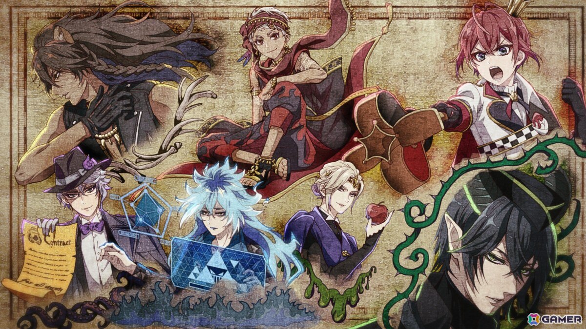 「ディズニー ツイステッドワンダーランド ザ アニメーション」ディズニー映画の本編映像が使用されたシーズン1「エピソード オブ ハーツラビュル」の本PVが公開!の画像