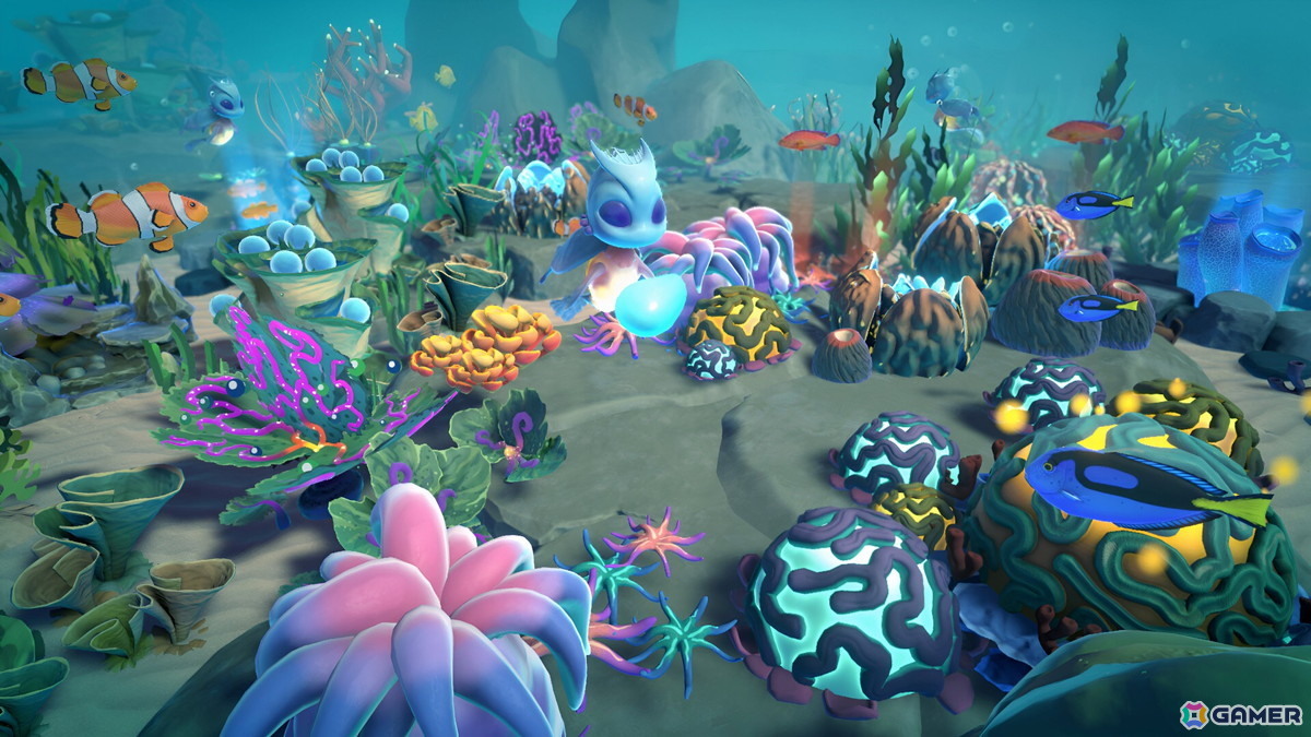 「Life Below」試遊レポート&インタビュー：海底の環境を発展させる、癒やしと自然保護の都市建設型シミュレーション【TGS2025】の画像