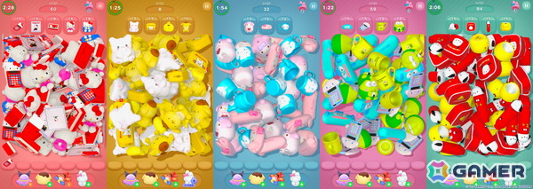 「ハローキティ マーチマッチ」の正式サービスが開始！サンリオキャラクターズのかわいいグッズがパズルゲームにの画像3