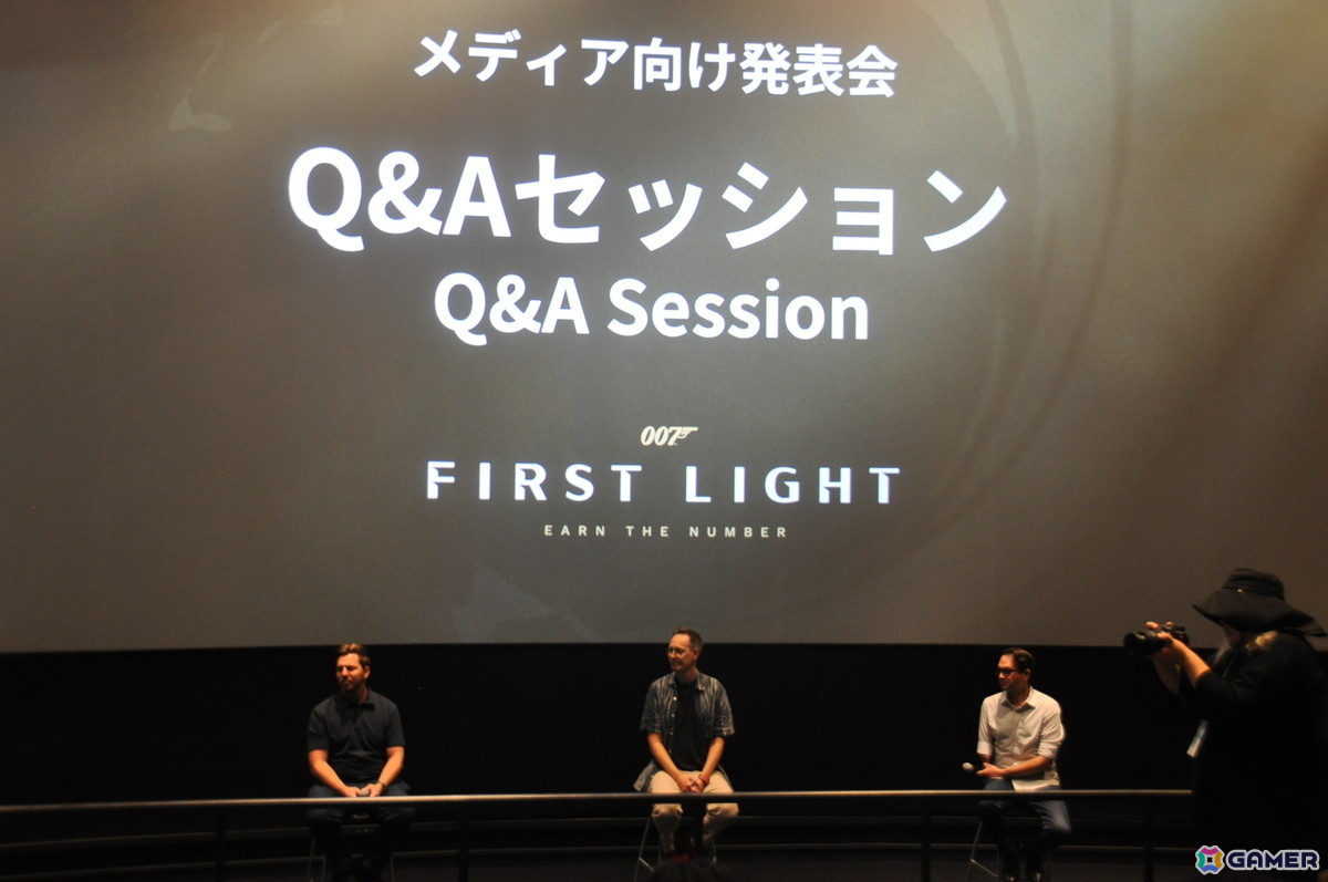 「007 First Light」メディア向け発表会レポート:ユナイテッド・シネマ幕張がボンドに染まる、「ヒットマン」開発チームの想いが明かされたQ&Aも【TGS2025】の画像