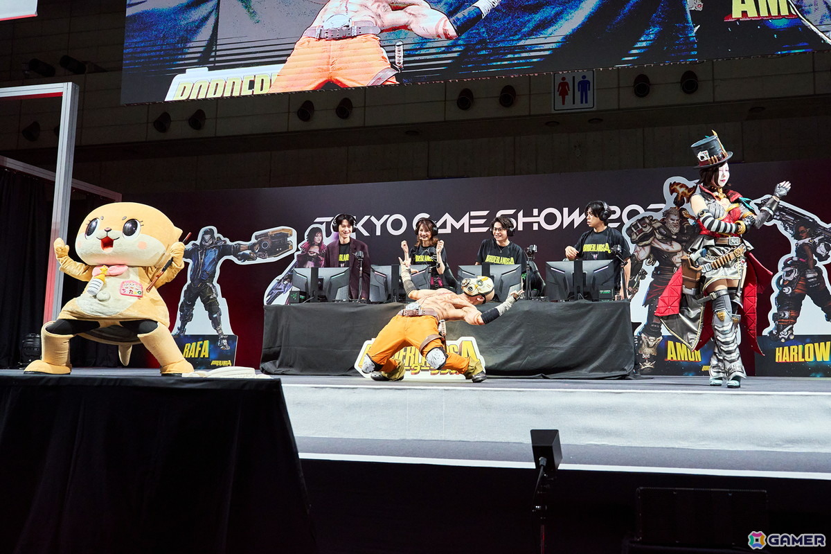 TGS2025のステージイベントで「ボーダーランズ4」大ヒット記念イベントが実施！タレント＆インフルエンサーが集結し、ゲームプレイを披露の画像11