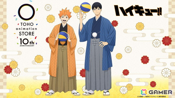 TOHO animation STORE 10周年記念で10タイトルのお祝い描き下ろし