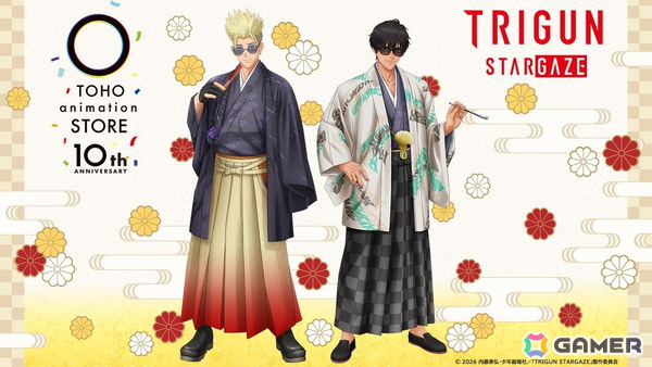 TOHO animation STORE 10周年記念で10タイトルのお祝い描き下ろし