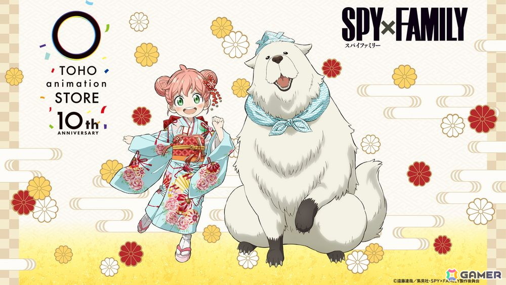 TOHO animation STORE 10周年記念で10タイトルのお祝い描き下ろしビジュアルが公開！同ビジュアルのオリジナルグッズ販売、マルイでのポップアップショップもの画像6