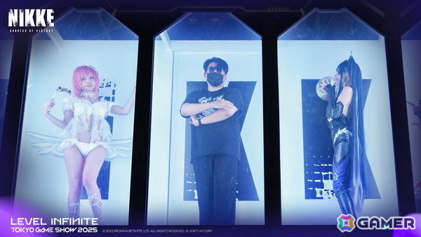 「勝利の女神：NIKKE」TGS2025のブースレポートが公開！進化して再登場した「リアル10連ガチャ」や開発チーム登壇のステージ、声優陣による朗読劇もの画像3