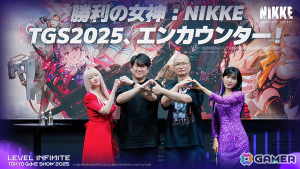 「勝利の女神：NIKKE」TGS2025のブースレポートが公開！進化して再登場した「リアル10連ガチャ」や開発チーム登壇のステージ、声優陣による朗読劇もの画像7