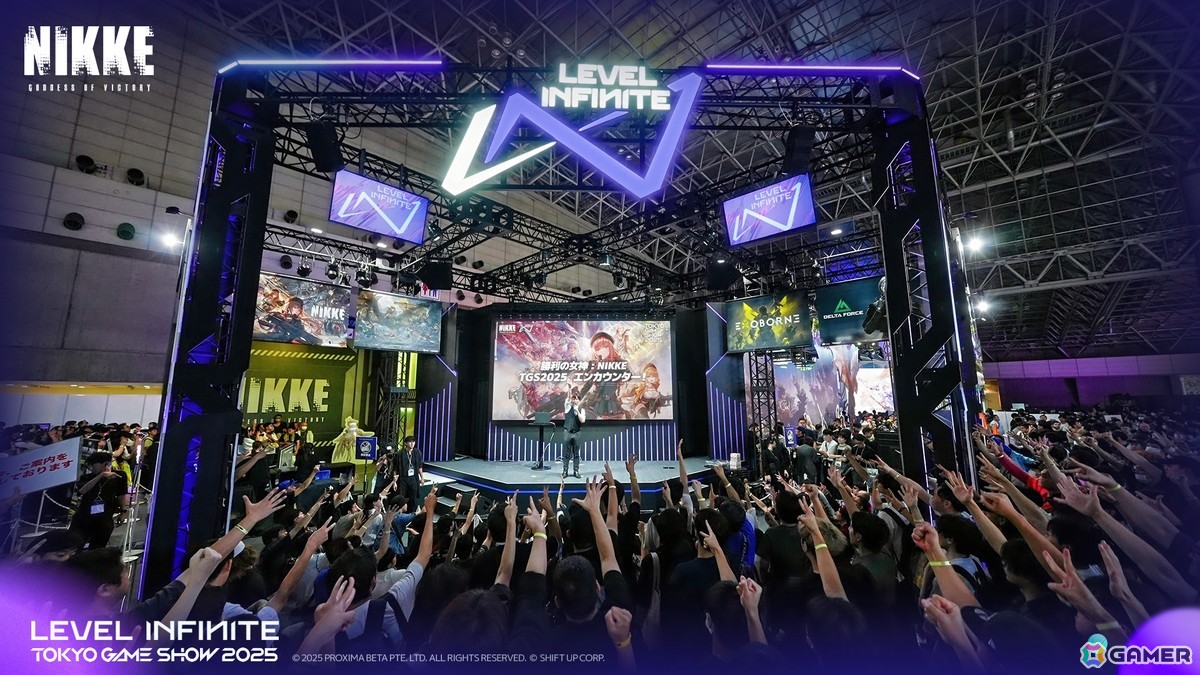 「勝利の女神：NIKKE」TGS2025のブースレポートが公開！進化して再登場した「リアル10連ガチャ」や開発チーム登壇のステージ、声優陣による朗読劇もの画像1