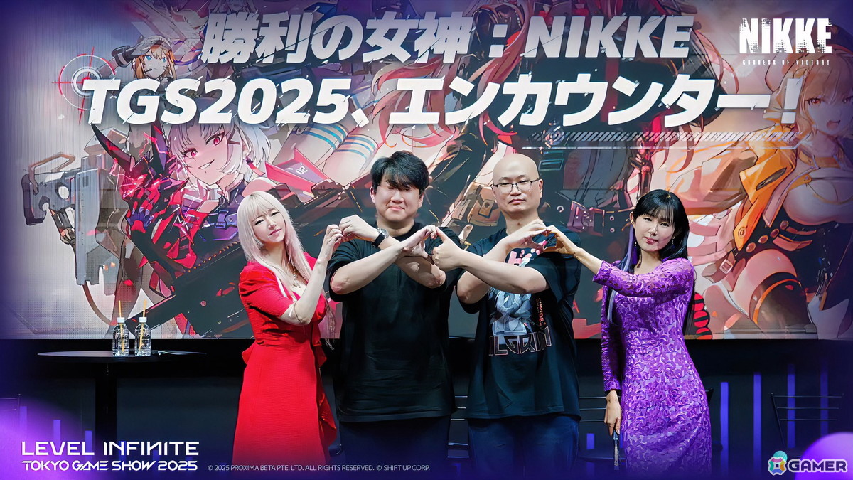 勝利の女神：NIKKE」TGS2025のブースレポートが公開！進化して再