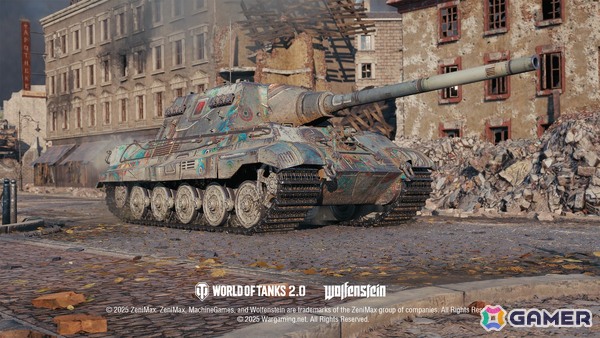 「World of Tanks」とMachineGamesの代表作「Wolfenstein」のコラボが10月2日より開催！B.J.ブラスコヴィッチが戦車長として登場の画像