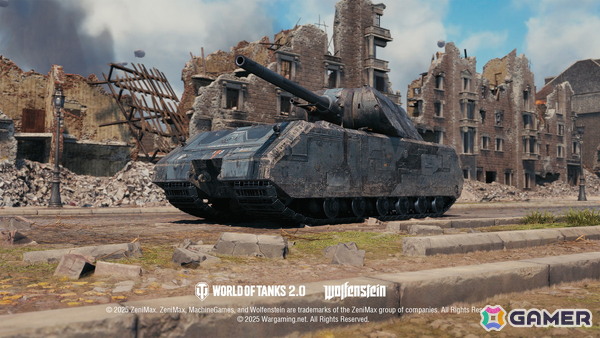 「World of Tanks」とMachineGamesの代表作「Wolfenstein」のコラボが10月2日より開催！B.J.ブラスコヴィッチが戦車長として登場の画像
