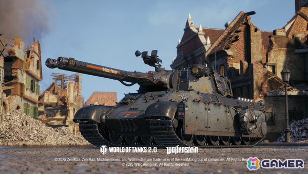 「World of Tanks」とMachineGamesの代表作「Wolfenstein」のコラボが10月2日より開催！B.J.ブラスコヴィッチが戦車長として登場の画像