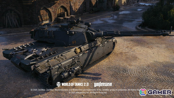 「World of Tanks」とMachineGamesの代表作「Wolfenstein」のコラボが10月2日より開催！B.J.ブラスコヴィッチが戦車長として登場の画像