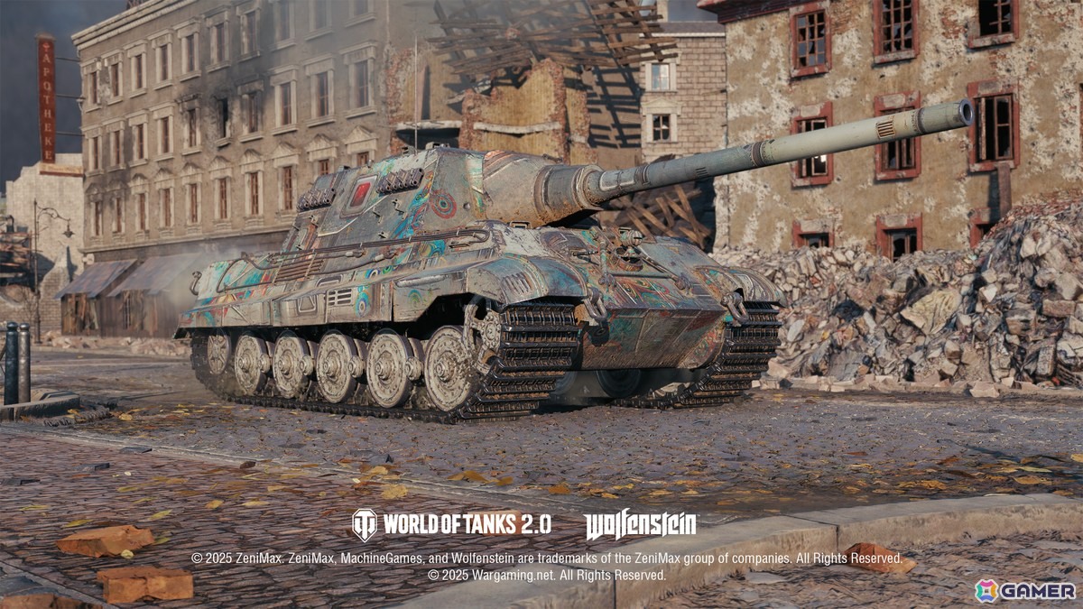 「World of Tanks」とMachineGamesの代表作「Wolfenstein」のコラボが10月2日より開催！B.J.ブラスコヴィッチが戦車長として登場の画像3