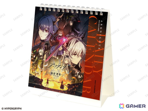 「アークナイツ【焔燼曙明/RISE FROM EMBER】」とROUND1のコラボイベントが10月14日から開催！描き下ろしイラストを使用したオリジナルグッズも発売の画像11