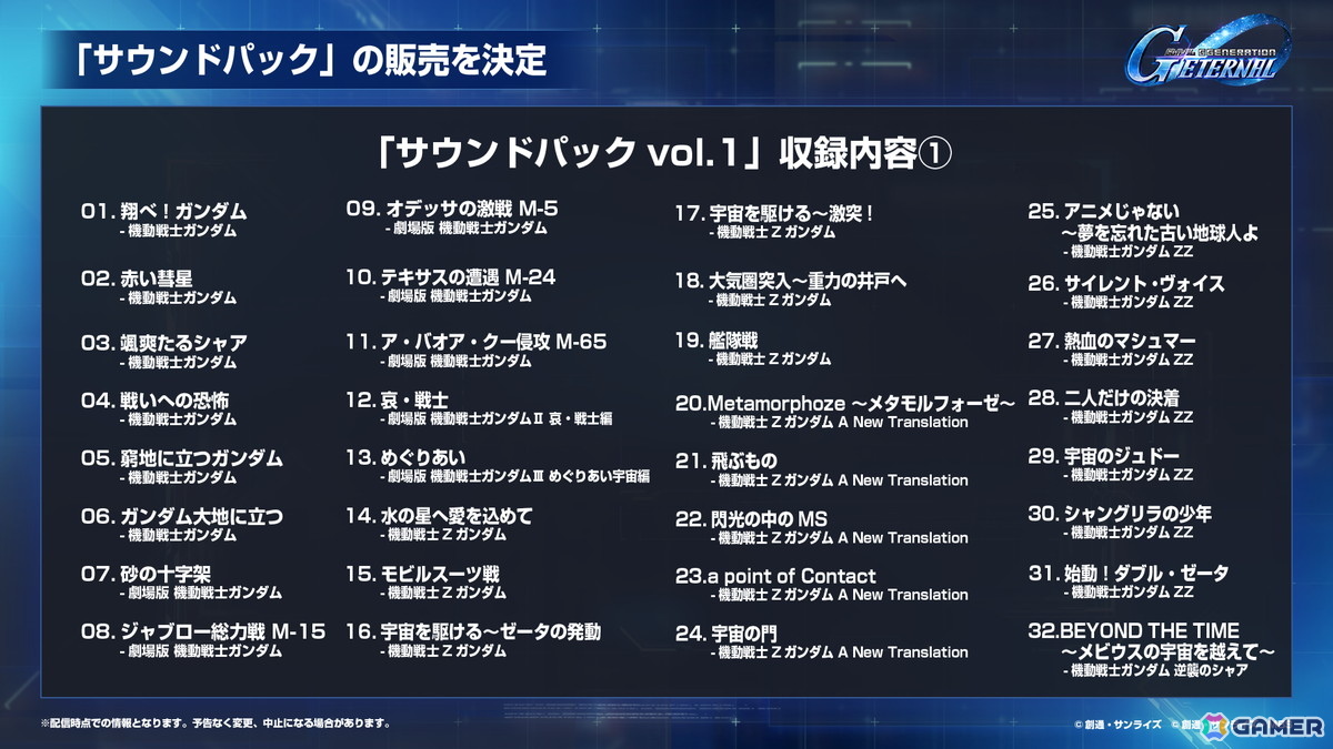 「ジージェネエターナル」メインステージ「機動戦士ガンダムUC［ユニコーン］」「機動武闘伝Gガンダム 後半」が追加！「Half Anniversary最大46連無料ガシャ」も開始の画像