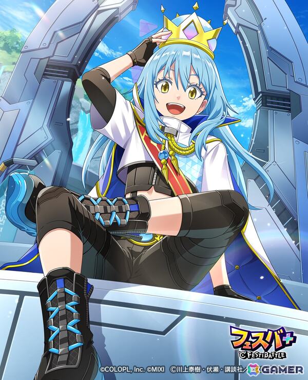 フェスバ＋」で「転スラ」コラボイベントがスタート！リムル（CV：岡