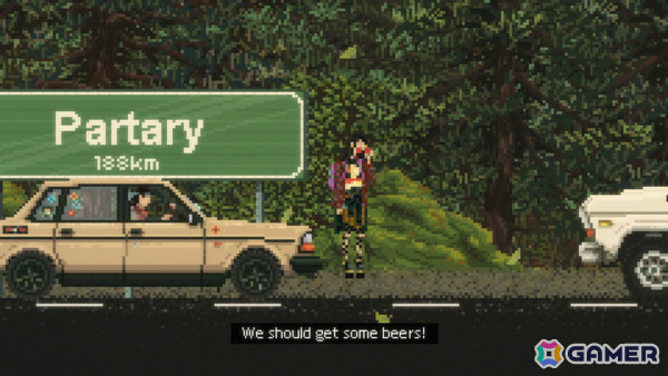 ピクセルアートのオープンワールドをのんびり旅するドライブRPG「Keep Driving」が日本語に対応!Steamオータムセールで20%オフにの画像