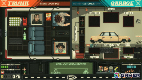 ピクセルアートのオープンワールドをのんびり旅するドライブRPG「Keep Driving」が日本語に対応!Steamオータムセールで20%オフにの画像