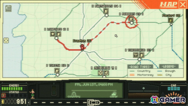 ピクセルアートのオープンワールドをのんびり旅するドライブRPG「Keep Driving」が日本語に対応!Steamオータムセールで20%オフにの画像