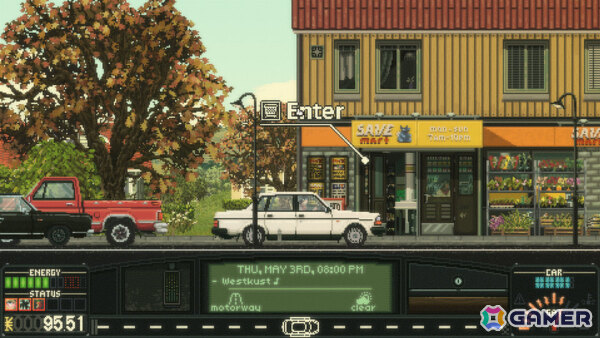ピクセルアートのオープンワールドをのんびり旅するドライブRPG「Keep Driving」が日本語に対応!Steamオータムセールで20%オフにの画像