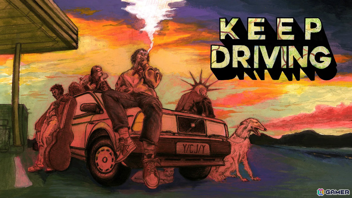 ピクセルアートのオープンワールドをのんびり旅するドライブRPG「Keep Driving」が日本語に対応!Steamオータムセールで20%オフにの画像