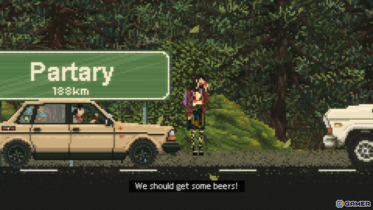 ピクセルアートのオープンワールドをのんびり旅するドライブRPG「Keep Driving」が日本語に対応！Steamオータムセールで20％オフにの画像11