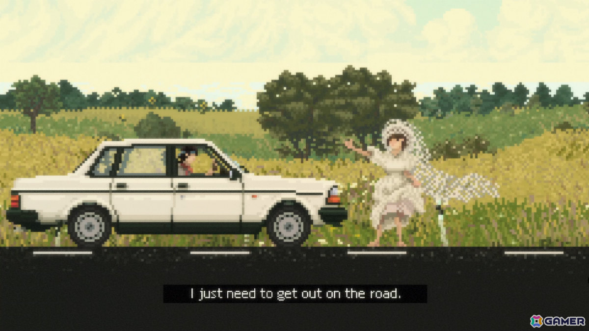 ピクセルアートのオープンワールドをのんびり旅するドライブRPG「Keep Driving」が日本語に対応！Steamオータムセールで20％オフにの画像12