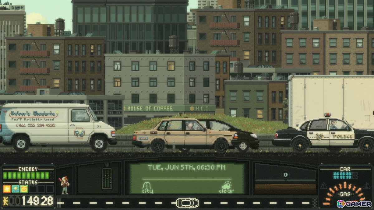 ピクセルアートのオープンワールドをのんびり旅するドライブRPG「Keep Driving」が日本語に対応！Steamオータムセールで20％オフにの画像16