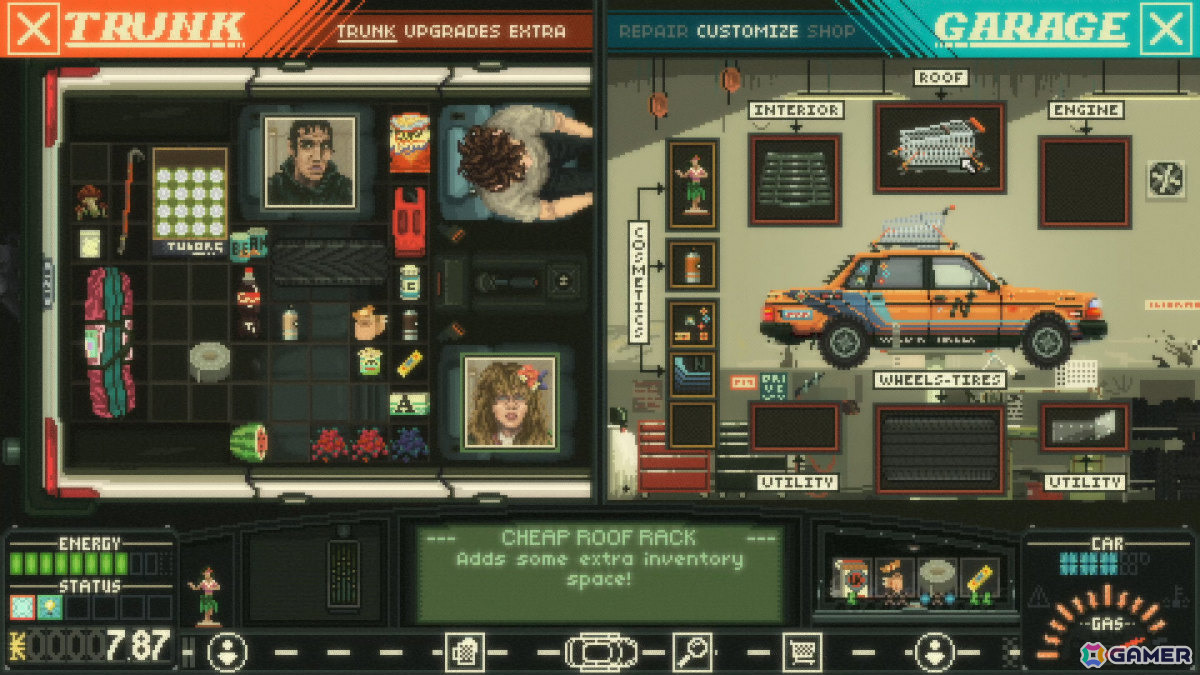 ピクセルアートのオープンワールドをのんびり旅するドライブRPG「Keep Driving」が日本語に対応！Steamオータムセールで20％オフにの画像18