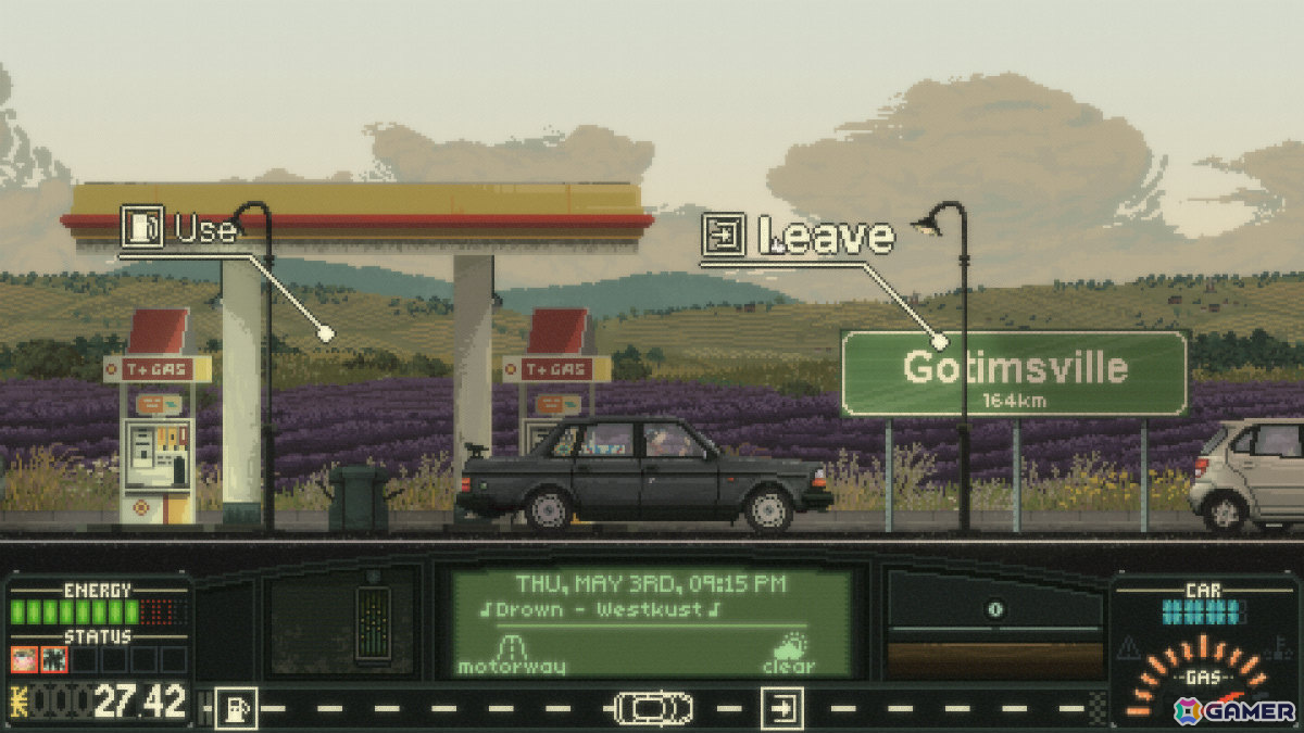 ピクセルアートのオープンワールドをのんびり旅するドライブRPG「Keep Driving」が日本語に対応！Steamオータムセールで20％オフにの画像3