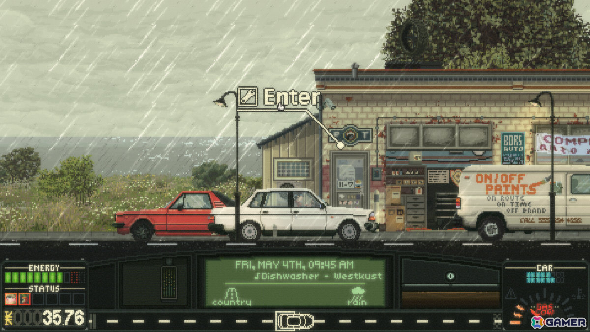 ピクセルアートのオープンワールドをのんびり旅するドライブRPG「Keep Driving」が日本語に対応！Steamオータムセールで20％オフにの画像9