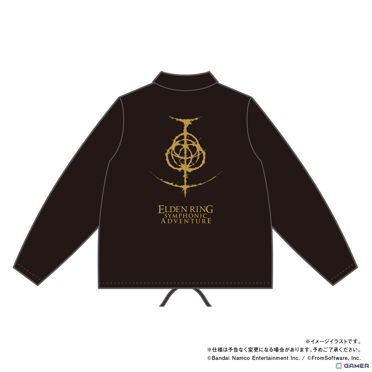 「ELDEN RING」公式オーケストラコンサートのTシャツデザインが公開！デザインは河村康輔氏が担当、受注販売もスタートの画像5