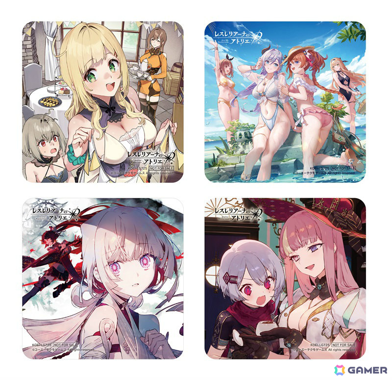 「レスレリアーナのアトリエ」2周年記念グッズ＆くじが販売開始！海鵜げそ氏、tokki氏による描き下ろしB2タペストリーなどがラインナップの画像