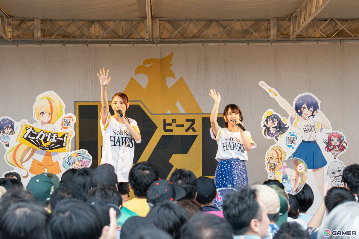 「劇場版ゾンビランドサガ ゆめぎんがパラダイス」×福岡ソフトバンクホークスのコラボイベントが開催!田野アサミさん、種田梨沙さんが始球式に挑戦の画像