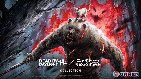 「Dead by Daylight」にアニメ「ニャイト・オブ・ザ・リビングキャット」コレクションが登場！猫が本体？なスキン「残忍なグリズリー」が登場の画像1