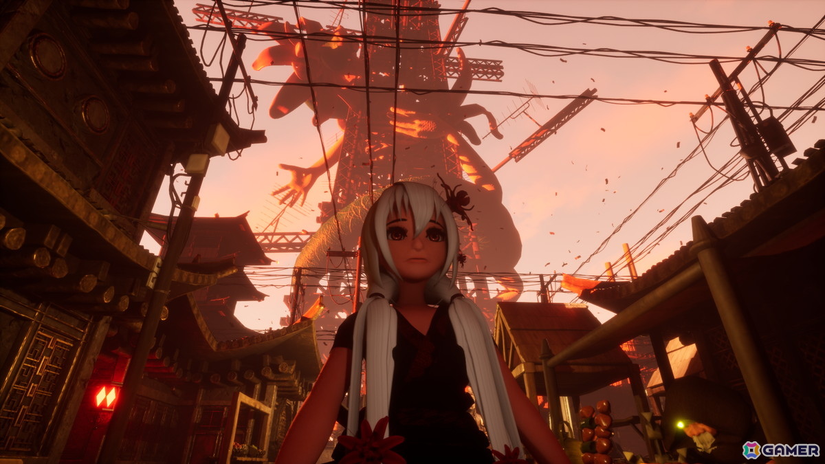 和風ホラーTPS「わたシのおいしいたべかた」がSteamで2026年に配信！生贄に選ばれた少女が廃墟を探索し戦闘や謎解きを乗り越えて運命を切り開くの画像2