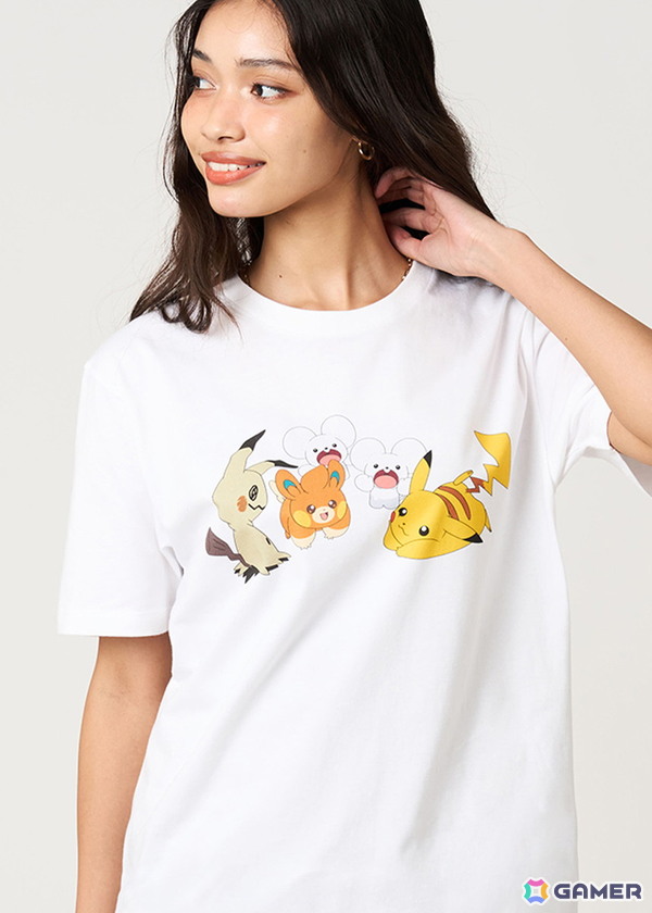 「ポケットモンスター」ピカチュウとゲンガーやミミッキュなどのゴーストタイプが中心にピックアップされたグラニフのコラボアパレル全23型が予約受付中!の画像