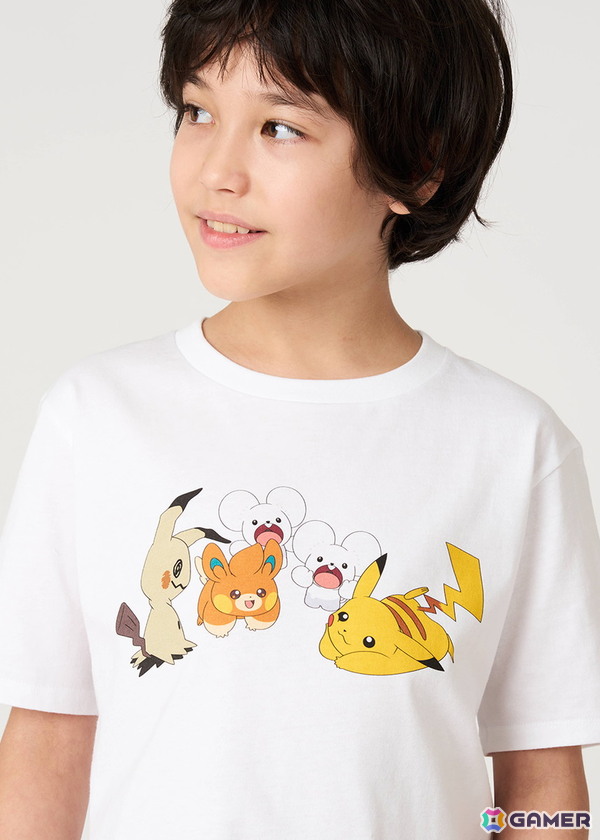 「ポケットモンスター」ピカチュウとゲンガーやミミッキュなどのゴーストタイプが中心にピックアップされたグラニフのコラボアパレル全23型が予約受付中!の画像