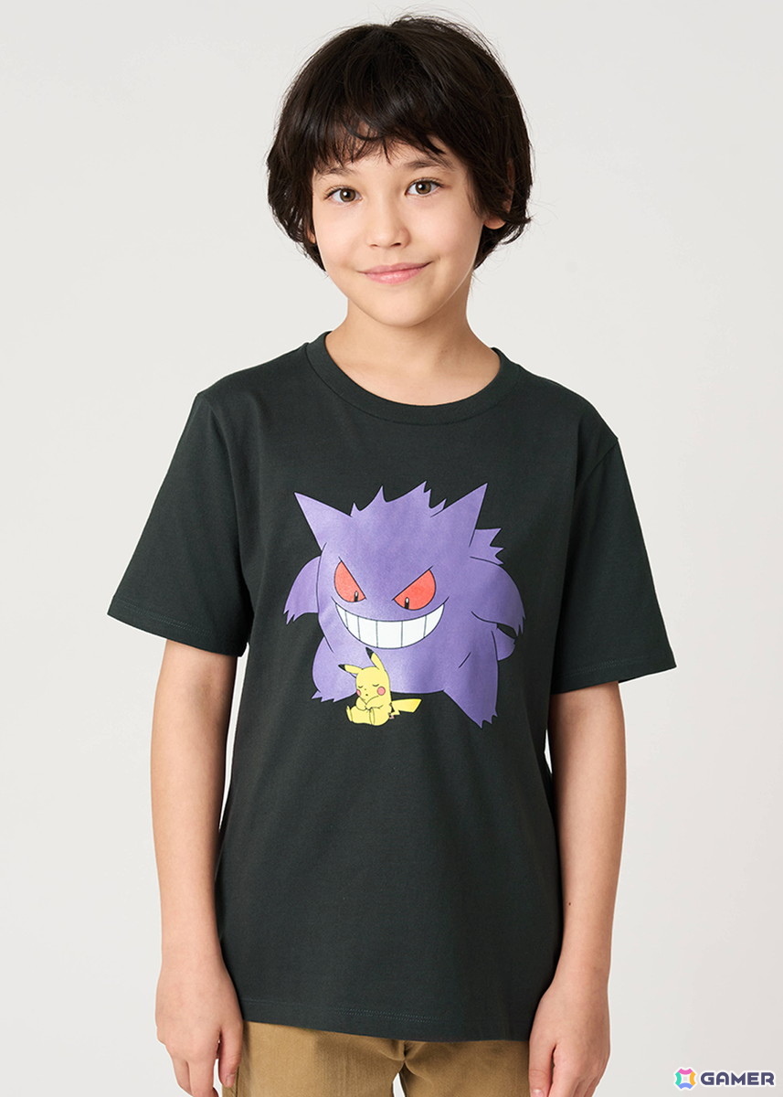 「ポケットモンスター」ピカチュウとゲンガーやミミッキュなどのゴーストタイプが中心にピックアップされたグラニフのコラボアパレル全23型が予約受付中！の画像3